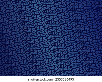 Fondo abstracto azul oscuro con concepto corporativo moderno. Plantilla horizontal vectorial para banner digital lux business, invitación formal contemporánea, cupón de lujo, prestigioso certificado de regalo.
