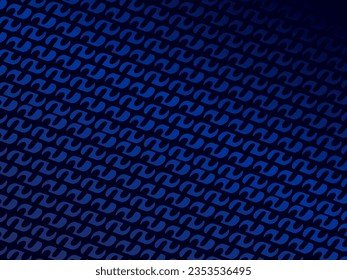 Fondo abstracto azul oscuro con concepto corporativo moderno. Plantilla horizontal vectorial para banner digital lux business, invitación formal contemporánea, cupón de lujo, prestigioso certificado de regalo.