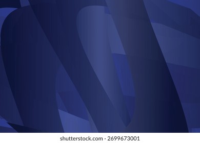 Fondo abstracto azul oscuro con Formas de gradiente superpuestas, que transmiten profundidad y modernidad.