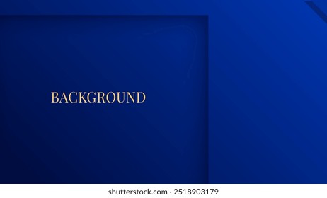Dunkelblauer abstrakter Hintergrund. Form einer Wand mit Nische oder Nische. Webbanner-Vorlage	