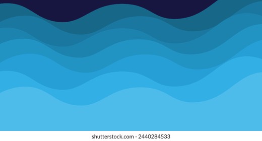 Fondo abstracto azul oscuro con formas geométricas brillantes. Círculos degradados azules modernos. Formas dinámicas. Diseño geométrico mínimo. Concepto futurista.