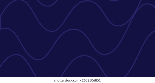 Dark blue abstract background with shiny geometric shapes. Modern blue gradient circles. Dynamic shapes. Minimal geometric design. Futuristic concept.
