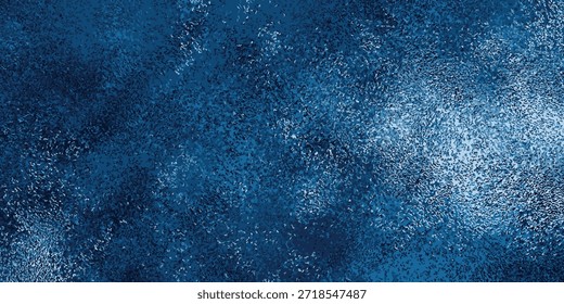 Un fondo abstracto azul oscuro con una apariencia texturizada y moteada y reflejos sutiles.
