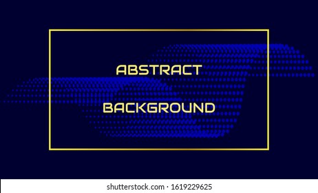 Dark blue abstract background. Vector.