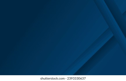 Dark blue abstract background vector design. Template for presentation, banner, cover, certificate with dark blue line. Simple blue background vector design.