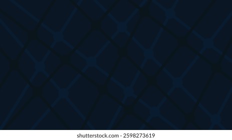 Dark Blue Abstract background vector design. Line abstract with navy blue background. 