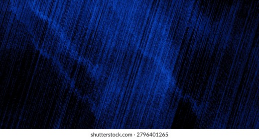 Dark blue abstract background with vertical scratched metal texture.