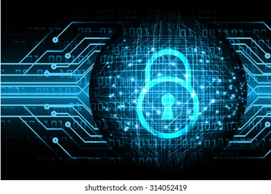  dark blue Abstract digital conceptual technology security background with lock. computer technology website internet web. infographics. lock, key, Padlock