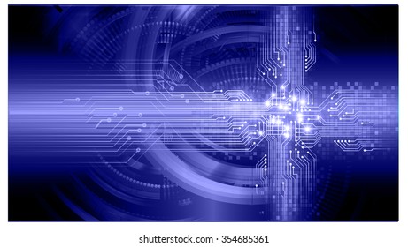 dark blue Abstract digital conceptual technology security background with lock. computer technology website internet web. infographics.