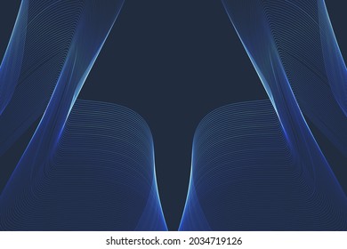 Fondo de resplandor abstracto azul oscuro con un efecto brillante brillante. puede usarse para afiches, pancartas, volantes, folletos, folletos, catálogos, web, sitio web, presentación, portada de libros 