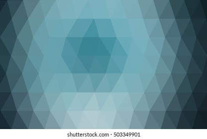 Dark blue abstract polygonal pattern. A sample with polygonal shapes. Brand-new style for your business design.