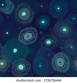 dark blue abstract seamless texture