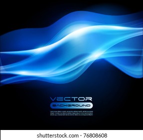 dark blue abstract vector background