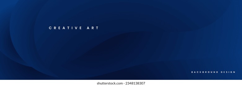 fondo de onda abstracta azul oscuro