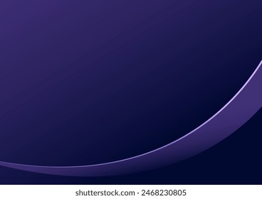 Dark blue abstract wave background