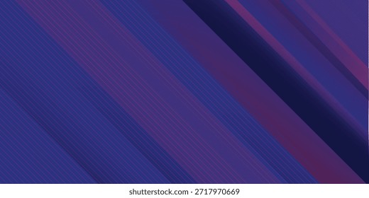 Fondo ancho abstracto azul oscuro con decoración de rayas de línea de luz roja. Diseño de fondo de concepto corporativo de tecnología moderna