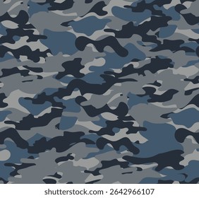 azul escuro padrão de camuflagem do exército com uma aparência texturizada, perfeito para desenhos em negrito