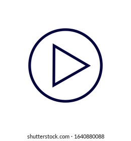 Dark blue arrow designs. Different vector design of a pointer icon. 