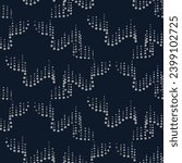 Dark blue aurora borealis abstract seamless background pattern vector illustration