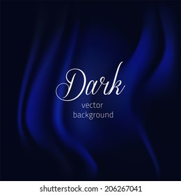 Dark blue background