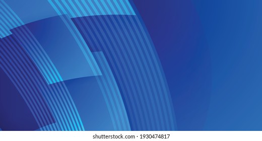 Dark blue background with abstract graphic elements for presentation background design