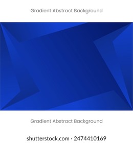 Dark blue background with abstract triangular shapes. Editable.