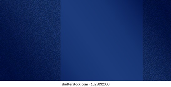 Dark Blue background abstract vector design with geometric pattern.