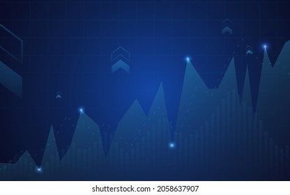 dark blue background, Bitcoin crypto currency illustration vector for page, logo, card, banner, web and printing.