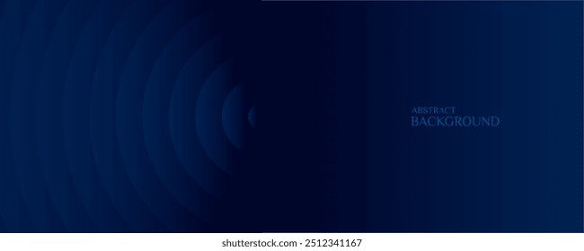 Un fondo azul oscuro con círculos concéntricos.