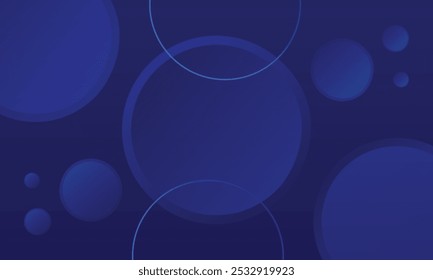 Póster azul oscuro del Anuncio del diseño del fondo para la presentación