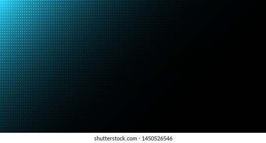 Dark blue background design. Cool template with a slight light and dots as pattern 