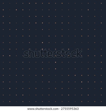 A dark blue background featuring a uniform grid pattern of small, light-colored dots, creating a subtle and repetitive texture.
