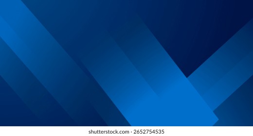 Fundo azul escuro com formas retangulares azul brilhante geométrico — perfeito para projetos vetoriais abstratos modernos, inspirados na tecnologia e profissionais.