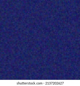 Fondo azul oscuro con formas geométricas.