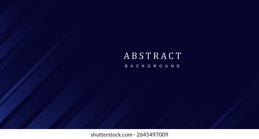 Dark blue background with blue glowing shape effect, black abstract use for business, company, institution, poster, template, presentation, advertisement, celebration. eps10