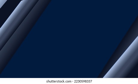 dark blue background, with gradient line patter on border vector image