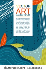 Dark blue background with light strokes and stripes. Vector illustration.