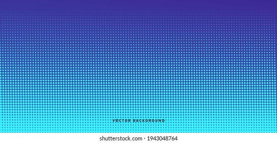 Fondo azul oscuro. Fondo de presentación abstracto moderno.  Gradientes de semitono, ilustración vectorial
