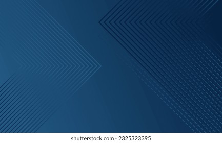 Dark blue background. Modern line stripes curve abstract presentation background. Luxury paper cut background. Abstract decoration, golden pattern, halftone gradients, 3d Vector illustration