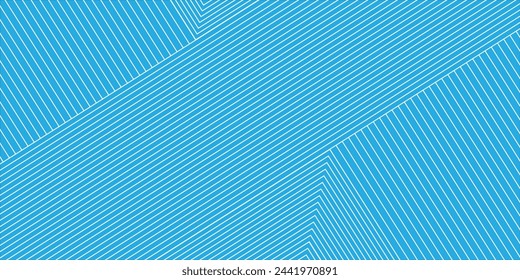 Dark blue background. Modern line stripes curve abstract presentation background. Luxury paper cut background.