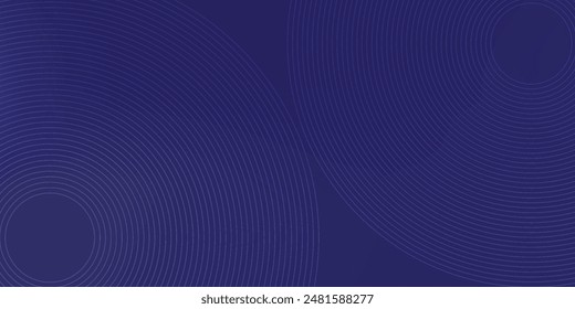 Fondo azul oscuro. Fondo de presentación abstracto moderno de la curva de las rayas de línea. Fondo de corte de papel de lujo. Decoración Abstractas, patrón dorado, Gradientes de medio tono, Ilustración vectorial 3d
