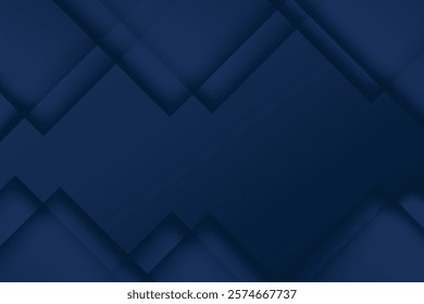 Dark blue background. Modern line curve abstract presentation background. Luxury paper cut background. Abstract decoration, golden pattern, halftone gradients, 3d Vector illustration