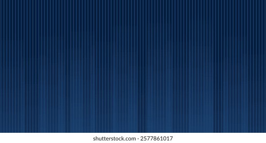 Dark blue background. Modern line stripes curve abstract presentation background. Luxury paper cut background. Abstract decoration, golden pattern, halftone gradients, 3d Vector illustration