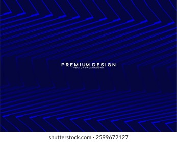 
Dark blue background. Modern line curve abstract presentation background. Luxury paper cut background. Abstract decoration, gold pattern, halftone gradient.