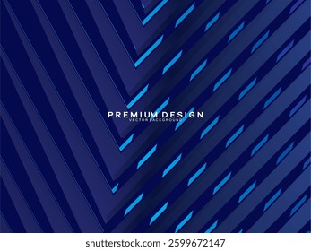 
Dark blue background. Modern line curve abstract presentation background. Luxury paper cut background. Abstract decoration, gold pattern, halftone gradient.