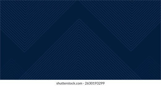 Dark blue background. Modern line stripes curve abstract presentation background. Luxury paper cut background. Abstract decoration, golden pattern, halftone gradients, 3d Vector illustration