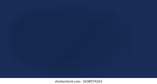 Dark blue background. Modern line stripes curve presentation background.  Abstract decoration  golden pattern  halftone gradients  good