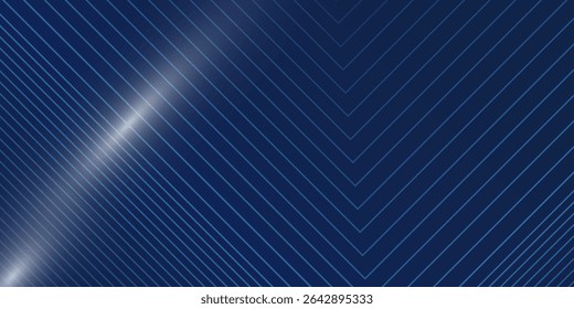 Dark blue background. Modern line stripes curve abstract presentation background. Luxury paper cut background. Abstract decoration, golden pattern, halftone gradients, 3d Vector illustration