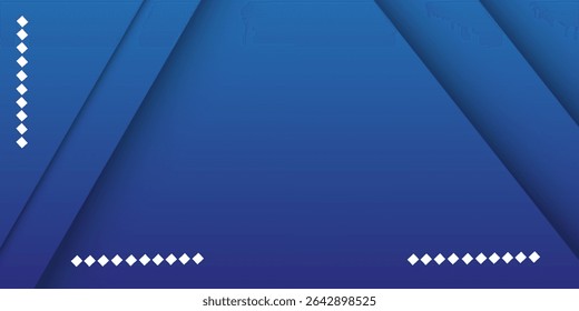 Fondo azul oscuro. Fondo de presentación abstracto de curva de rayas de línea moderna. Fondo de corte de papel de lujo. Decoración Abstractas, patrón de oro, Gradientes de semitono, Ilustración vectorial 3D