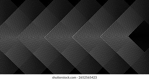 Dark blue background. Modern line stripes curve abstract presentation background. modern